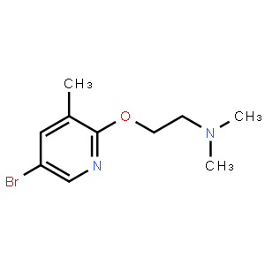 5-Bromo-2-[2-(N,N-dimethylamino)ethoxy]-3-picoline