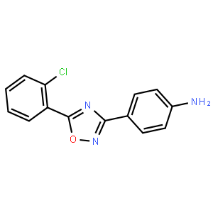 4-[5-(2-Chlorophenyl)-1,2,4-oxadiazol-3-yl]aniline