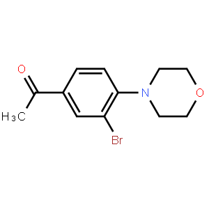 4-Acetyl-2-Bromo-1-morpholinobenzene