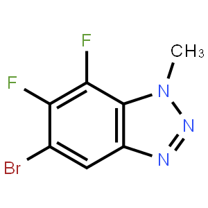 5-Bromo-6,7-difluoro-1-methylbenzotriazole