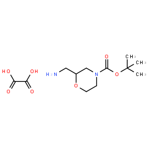 (S)-tert-Butyl 2-(aminomethyl)morpholine-4-carboxylate oxalate