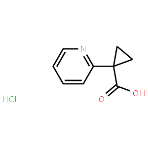 1-(Pyridin-2-yl)cyclopropanecarboxylic acid hydrochloride