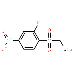 2-Bromo-1-(ethanesulfonyl)-4-nitrobenzene