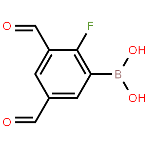 2-Fluoro-3,5-diformylphenylboronic acid