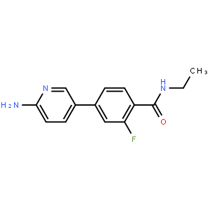 4-(6-Aminopyridin-3-yl)-N-ethyl-2-fluorobenzamide