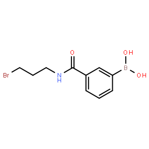 3-(3-Bromopropylcarbamoyl)benzeneboronic acid
