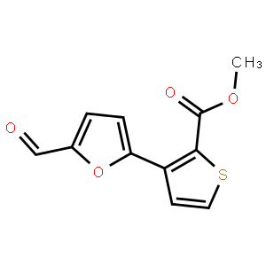 Methyl 3-(5-formylfuran-2-yl)thiophene-2-carboxylate