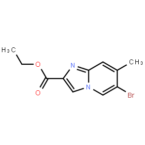 Ethyl 6-bromo-7-methylimidazo[1,2-a]pyridine-2-carboxylate