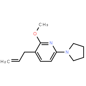 3-Allyl-2-methoxy-6-(pyrrolidin-1-yl)pyridine