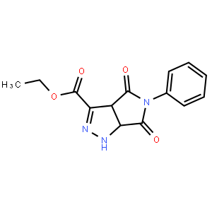 Ethyl 4,6-dioxo-5-phenyl-1,3a,4,5,6,6a-hexahydropyrrolo[3,4-c]pyrazole-3-carboxylate