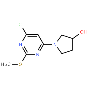 (R)-1-(6-Chloro-2-(methylthio)pyrimidin-4-yl)pyrrolidin-3-ol