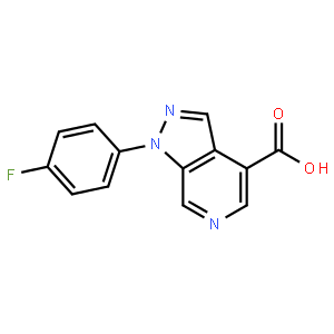 1-(4-Fluorophenyl)-1H-pyrazolo[3,4-c]pyridine-4-carboxylic acid