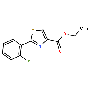 Ethyl 2-(2-fluorophenyl)-1,3-thiazole-4-carboxylate