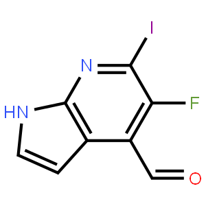 5-Fluoro-6-iodo-1h-pyrrolo[2,3-b]pyridine-4-carbaldehyde