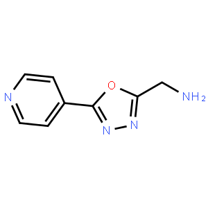 (5-(Pyridin-4-yl)-1,3,4-oxadiazol-2-yl)methanamine