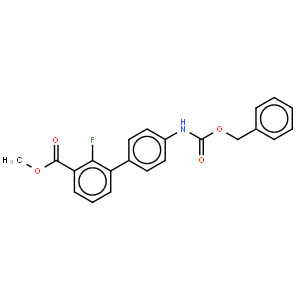 Methyl 3-[(4-Cbz-amino)phenyl]-2-fluorobenzoate