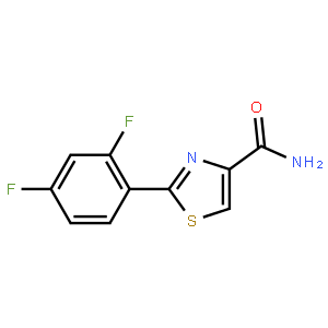 2-(2,4-Difluorophenyl)thiazole-4-carboxamide