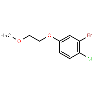 2-Bromo-1-chloro-4-(2-methoxyethoxy)benzene