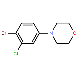 4-Bromo-3-chloro-1-morpholinobenzene