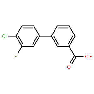4'-Chloro-3'-fluorobiphenyl-3-carboxylic acid