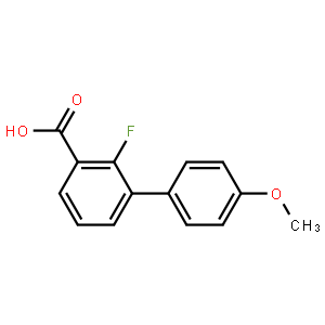 2-Fluoro-3-(4-methoxyphenyl)benzoic acid