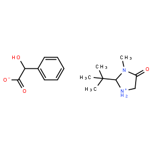 (R)-2-(tert-Butyl)-3-methyl-4-oxoimidazolidin-1-ium (R)-2-hydroxy-2-phenylacetate