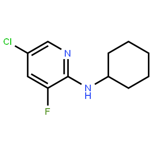 5-Chloro-2-cyclohexylamino-3-fluoropyridine