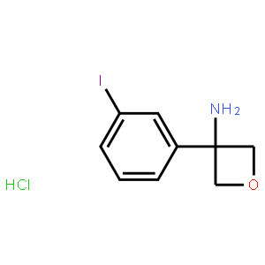 3-(3-Iodophenyl)oxetan-3-amine hydrochloride