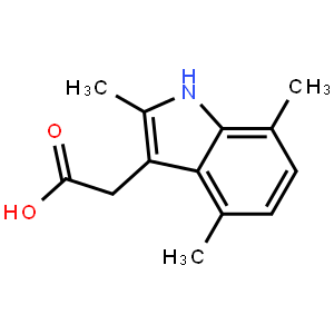 2,4,7-三甲基吲哚乙酸