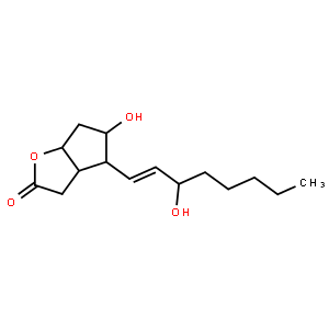 (3aR,4R,5R,6aS)-5-Hydroxy-4-((S,E)-3-hydroxyoct-1-en-1-yl)hexahydro-2H-cyclopenta[b]furan-2-one