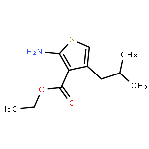 Ethyl 2-amino-4-(2-methylpropyl)thiophene-3-carboxylate