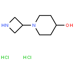 1-(Azetidin-3-yl)piperidin-4-ol dihydrochloride