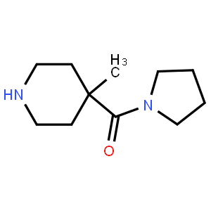 (4-Methylpiperidin-4-yl)(pyrrolidin-1-yl)methanone