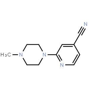 2-(4-Methylpiperazin-1-yl)pyridine-4-carbonitrile