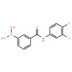 N-(3-Chloro-4-fluorophenyl) 3-boronobenzamide