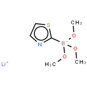 Lithium trimethoxy(thiazol-2-yl)borate