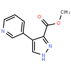 Methyl 4-(pyridin-3-yl)-1H-pyrazole-3-carboxylate