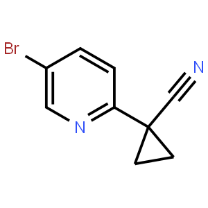 1-(5-Bromopyridin-2-yl)cyclopropane-1-carbonitrile