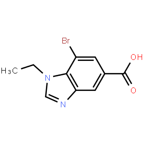 7-Bromo-1-ethyl-1,3-benzodiazole-5-carboxylic acid