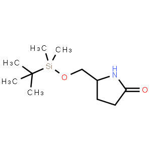 5-(((tert-Butyldimethylsilyl)oxy)methyl)pyrrolidin-2-one