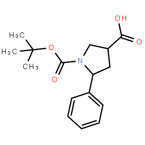 1-Boc-5-Phenylpyrrolidine-3-carboxylic acid