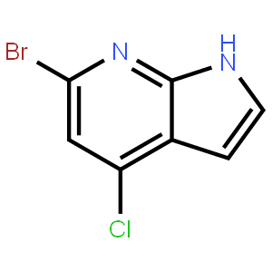 6-Bromo-4-chloro-1H-pyrrolo[2,3-b]pyridine