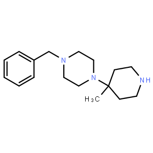 1-Benzyl-4-(4-methylpiperidin-4-yl)piperazine