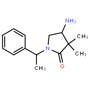 4-Amino-3,3-dimethyl-1-((R)-1-phenylethyl)pyrrolidin-2-one