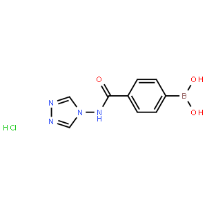 4-(4H-1,2,4-Triazol-4-ylcarbamoyl)benzeneboronic acid hydrochloride