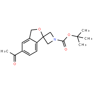 tert-Butyl 5'-acetyl-3'H-spiro[azetidine-3,1'-isobenzofuran]-1-carboxylate