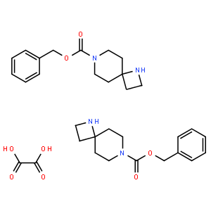 Benzyl 1,7-diazaspiro[3.5]nonane-7-carboxylate oxalate(2:1)
