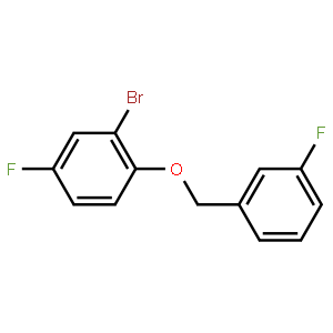 2-Bromo-4-fluoro-1-(3-fluorobenzyloxy)benzene