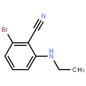 2-Bromo-6-(ethylamino)benzonitrile