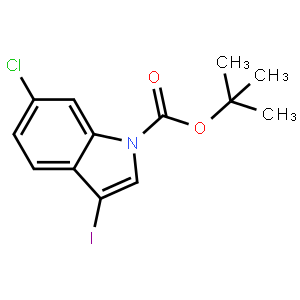 tert-Butyl 6-chloro-3-iodo-1H-indole-1-carboxylate